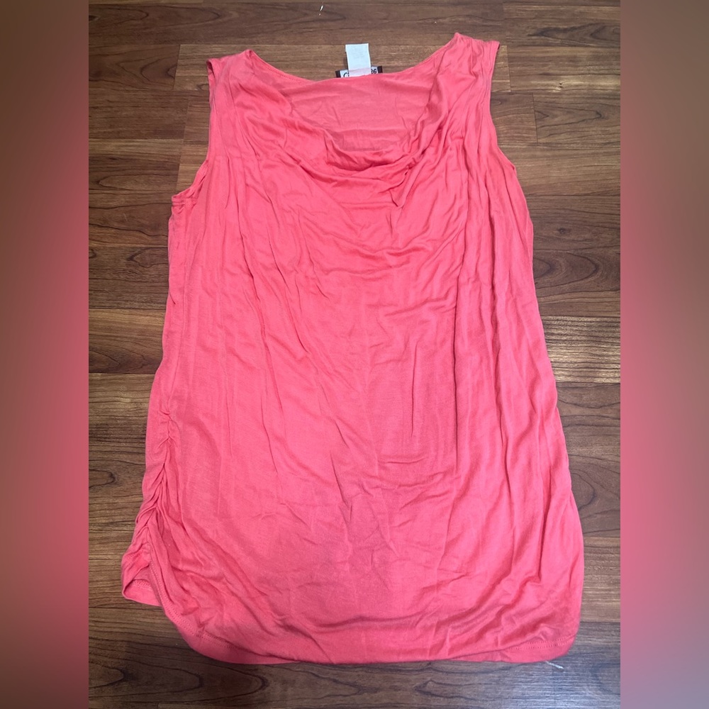 Carol Rose Pink Tank Top, M